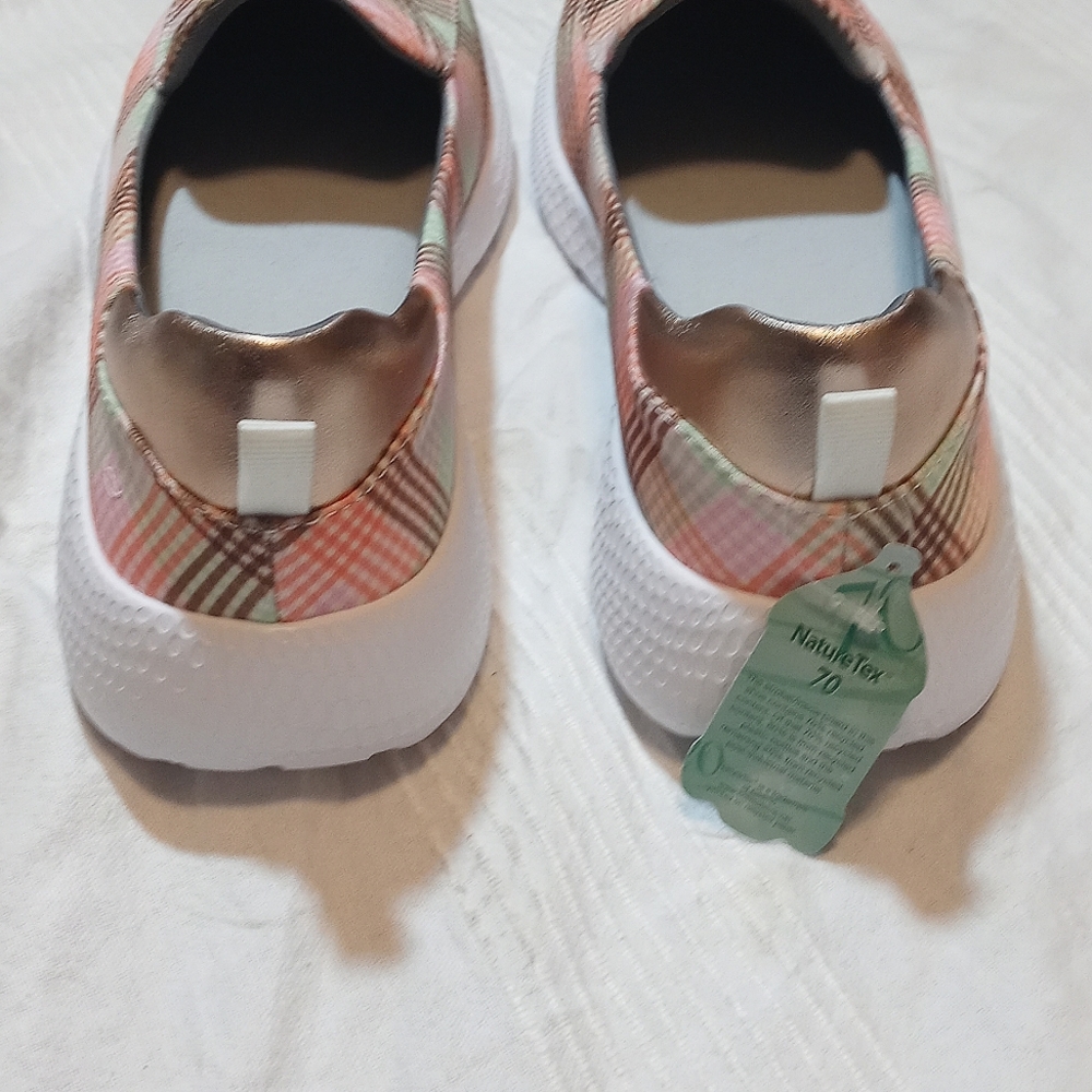NEW LANDS'END GATAS LIGHTWEIGHT COMFORT SLIP-ON SHOES WOMENS 10 B LOAFERS FLATS - Picture 4 of 6